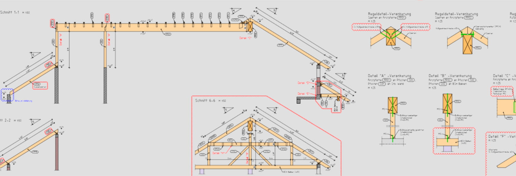 Holzbau-Dachkonstruktion | RONGATING